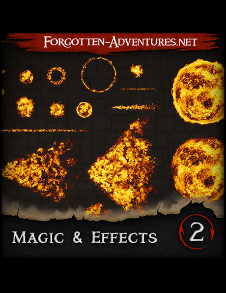 Magic & Effects – Pack 1 & Pack 2, de ForgottenAdventures Magic & Effects – Pack 1 & Pack 2, de ForgottenAdventures
