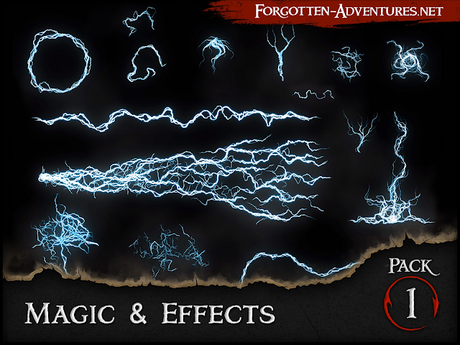 Magic & Effects – Pack 1 & Pack 2, de ForgottenAdventures