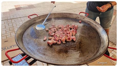 Paella para 50 personas (paso a paso)