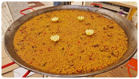 Paella para 50 personas (paso a paso)