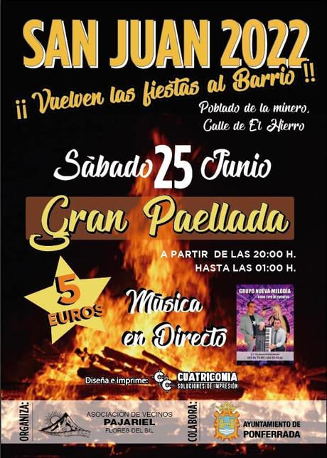 Hogueras de San Juan 2022 en el Bierzo. Todas las actividades organizadas en la comarca 2 Hogueras de San Juan 2022 en el Bierzo. Todas las actividades organizadas en la comarca 2