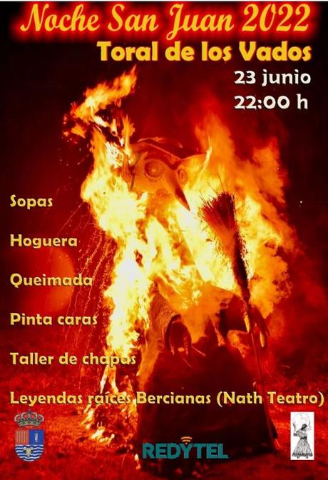 Hogueras de San Juan 2022 en el Bierzo. Todas las actividades organizadas en la comarca 8 Hogueras de San Juan 2022 en el Bierzo. Todas las actividades organizadas en la comarca 7