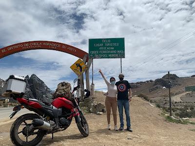 Alto de Ticlio Viaje vía terrestre de Lima a Oxapampa. Perú