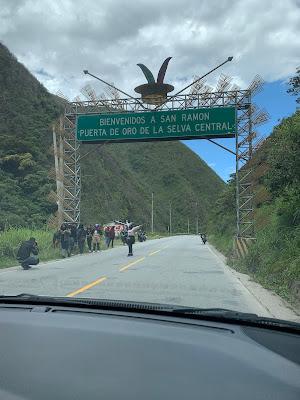 San Ramon, Perú Viaje vía terrestre de Lima a Oxapampa. Perú