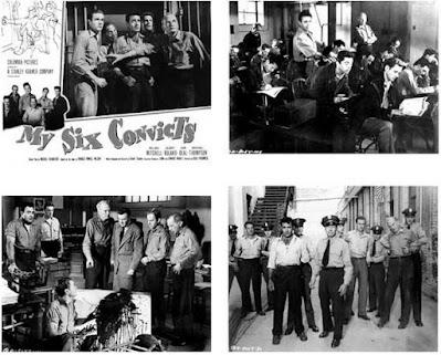 MY SIX CONVICTS (USA, 1952) Carcelario, Drama, Thriller