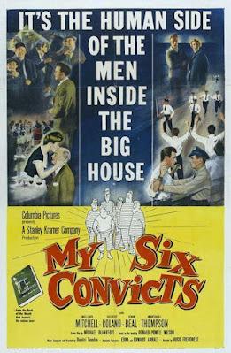 MY SIX CONVICTS (USA, 1952) Carcelario, Drama, Thriller