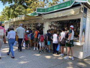 Un día en la Feria del libro de Madrid