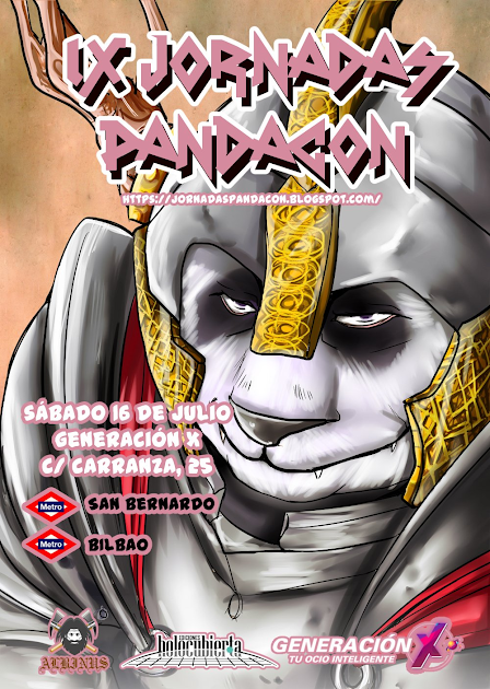 IX edición de las Jornadas Pandacon, en Madrid (16/07)