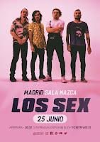 Concierto de Los Sex en la Sala Nazca