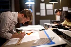 Ramin Talaie for The Wall Street Journal - Student Peter Spalding works on designs at the Beaux-Arts Atelier, which emphasizes the importance of knowing how to draw and paint the elements of classical architecture
