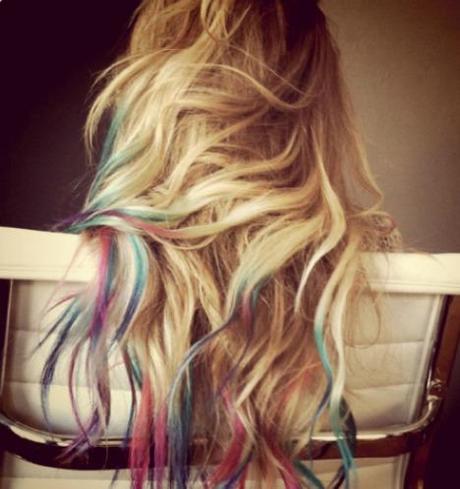 Trending Topic: Rainbow hair