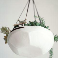 Macetas de cerámica artesanal