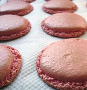 Macarons: segundo intento Macarons: segundo intento