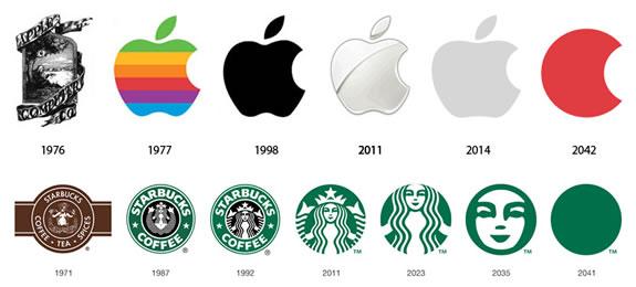 Logos famosos :: pasado, presente y futuro