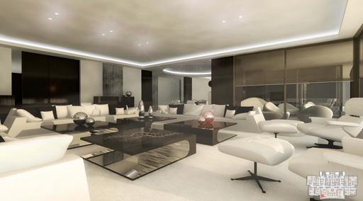 A-cero presenta un nuevo proyecto para el diseño de un lujoso apartamento en Beirut