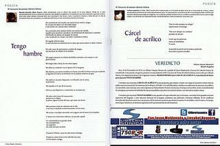 IV CONCURSO DE POESÍA LIBRERÍA SÓNICA