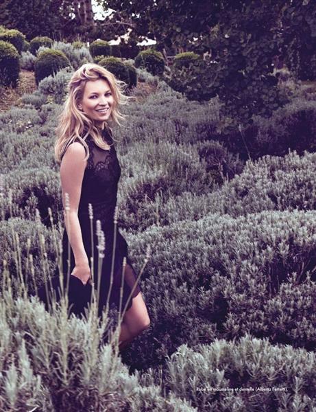 Kate Moss para Elle Francia