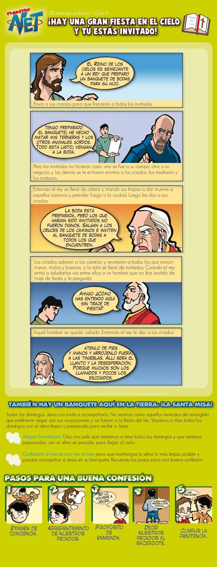 Evangelio Dominical: 09 de octubre del 2011 (Mt 22, 1 - 14)