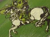 Obras arte campos arroz Japoneses