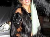 Lady Gaga vestido cabello
