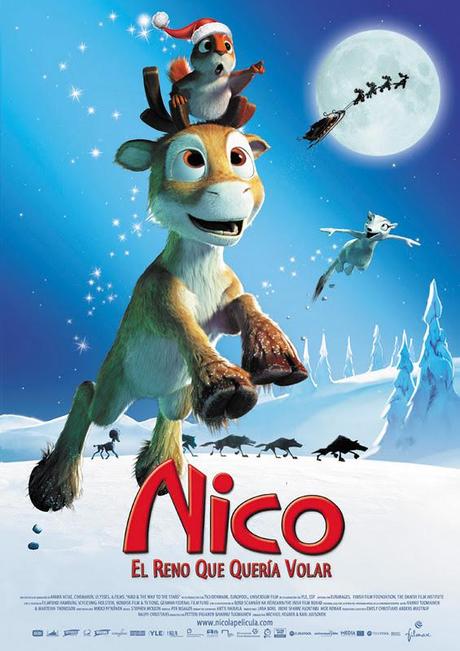 Nico, el reno que quería volar (Michael Hegner, Kari Juusonen, 2.008)