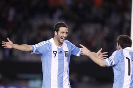 La figura de la jornada eliminatoria: Gonzalo Higuaín