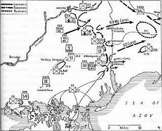 La Batalla del Mar de Azov: Los Panzer de Kleist arrollan el ataque soviético contra la retaguardia de Manstein – 08/10/1941.