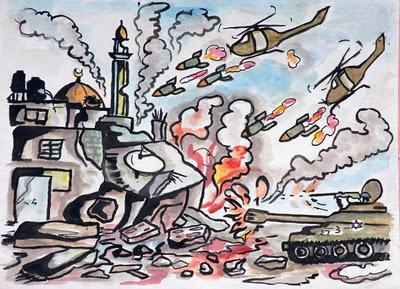 Dibujos de niños palestinos censurados en Estados Unidos [+ dibujos]