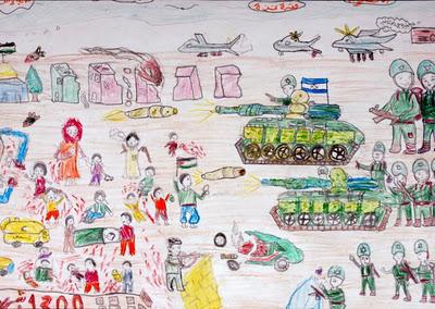Dibujos de niños palestinos censurados en Estados Unidos [+ dibujos]