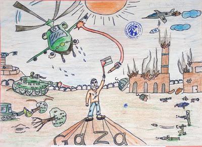 Dibujos de niños palestinos censurados en Estados Unidos [+ dibujos]