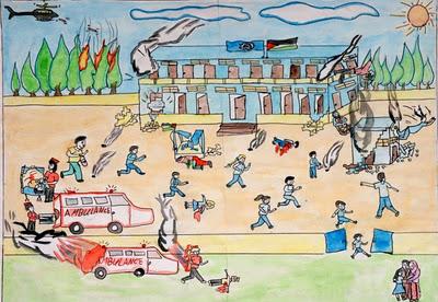 Dibujos de niños palestinos censurados en Estados Unidos [+ dibujos]