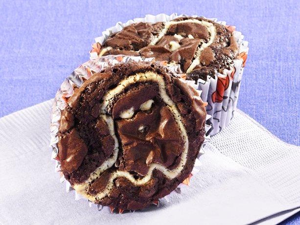 Boo Brownie Cupcakes