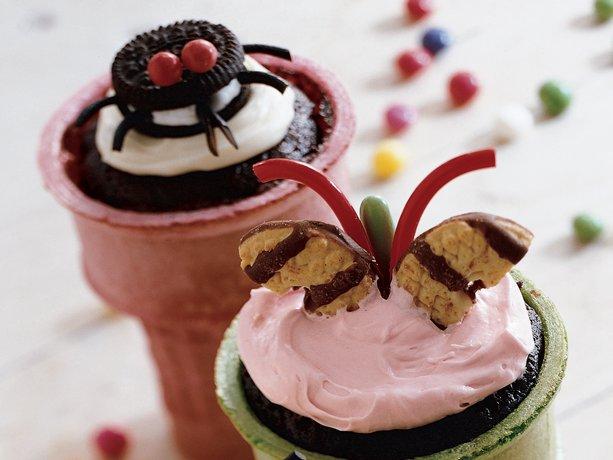 Cupcake de insectos