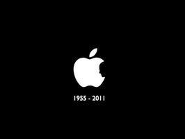 Imagen creada por un adolescente en homenaje a la muerte de Steve Jobs.