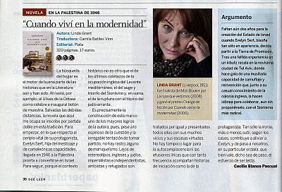 CUANDO VIVÍ EN LA MODERNIDAD (LINDA GRANT)