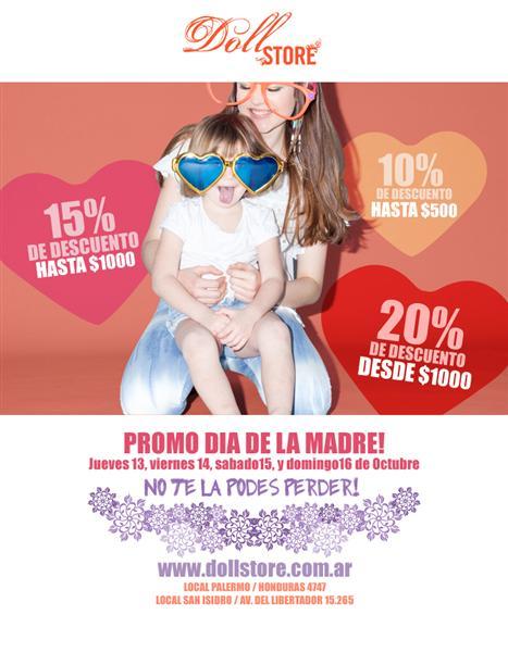 DOLL STORE: PROMO DIA DE LA MADRE