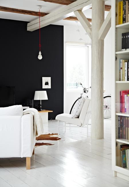Precioso Apartamento en Varsovia en Blanco y Negro