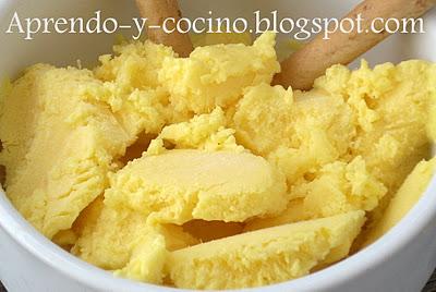 Helado de Mango -casero-