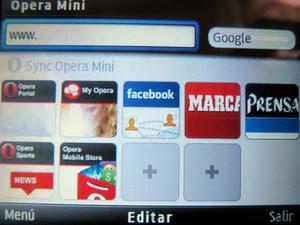 Opera Mini 6 Samsung gt-s3350