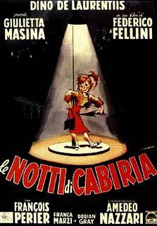 CINEFÓRUM DE SOBREMESA (porque el cine nos alimenta...)Hoy: Las noches de Cabiria, (Federico Fellini, 1957)