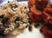 Cerdo salsa chipotle pasitas