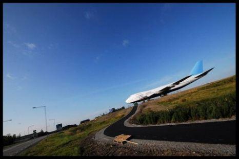Genial! Reciclan un avión y lo convierten en un hotel