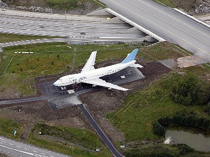 Genial! Reciclan un avión y lo convierten en un hotel