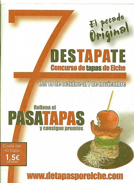 Elche / Elx. Destápate, 7º Concurso de Tapas de Elche 2011