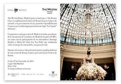 Evidens de Beauté en la pasarela Oper & Brunch Couture Evidens de Beauté en la pasarela Oper & Brunch Couture
