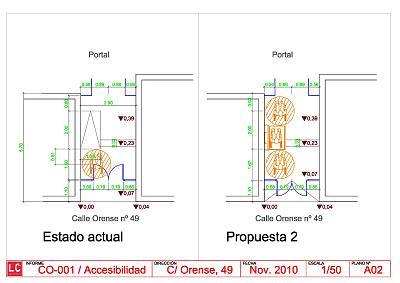C/ Orense (Madrid) - Mejora de la Accesibilidad