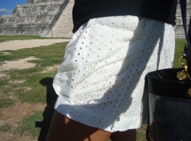 Black and White in Chichen Itza