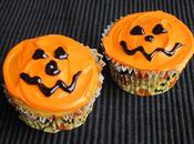Cupcake cara calabaza