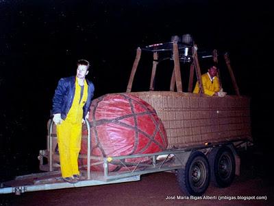 En globo sobre el desierto de Alice Springs (1994)