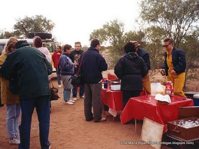 En globo sobre el desierto de Alice Springs (1994)